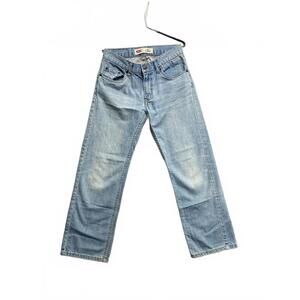 Vintage 90's Levi's Red Tab 505 Straight Light Wash Women's Jeans Size 14 27x27